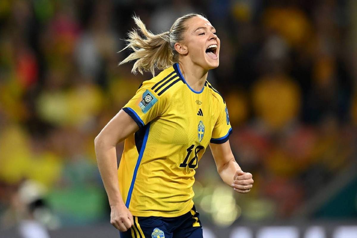 瑞典女足夺得世界杯季军